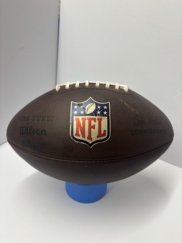 Wilson The Duke NFL Official Leather Football Brown Refurbished