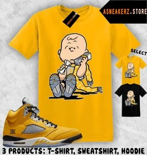 Shirt Match AJ 5 Tokyo T23 2025 Sneaker Matching Tee Sneakerhead Linus T-Shirt