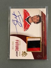 Jamie McBain 2010-11 SP Authentic Future Watch Rookie Patch Auto /100 RC 3 Color