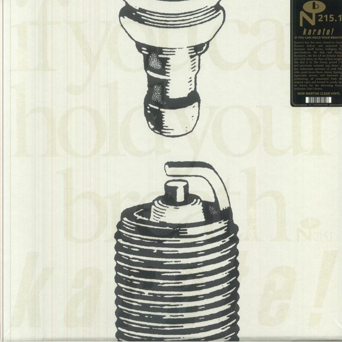 KARATE - If You Can Hold Your Breath - 'MARTINI' CLEAR VINYL 5XLP