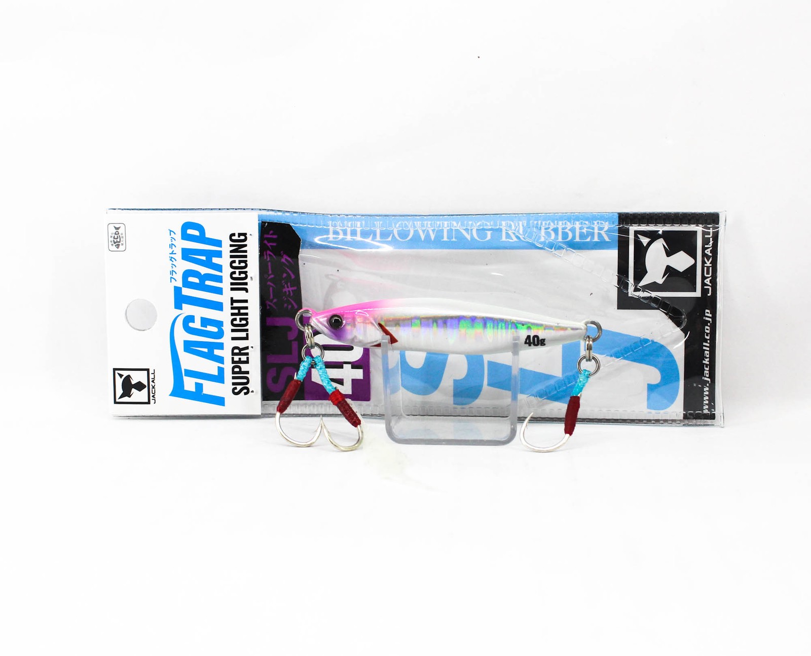 Jackall Metal Jig Flag Trap 40 grams Around Glow (2061)