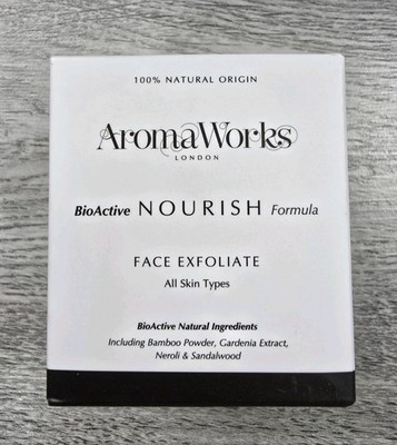 AromaWorks Nourish Gesichtspeeling 50ml - BioActive alle Hauttypen - Anti-Aging