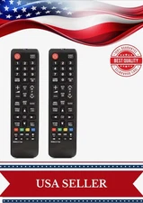New 2 Pack Samsung TV Remote Control BN59-01175N Works for ALL Samsung Smart TVs