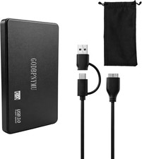 320GB Portable External Hard Drive USB 3.0 HDD For Laptop Desktop Mac Data Ba...