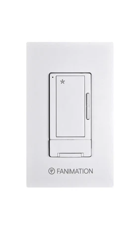 Fanimation WR500 White 3 Speed Fan Wall Control - Includes Receiver - Picture 1 of 2