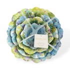 Shabby Chic Floral Shaped Hydrangea Set of 4 Melamine Nesting Serving Bowls NEW!