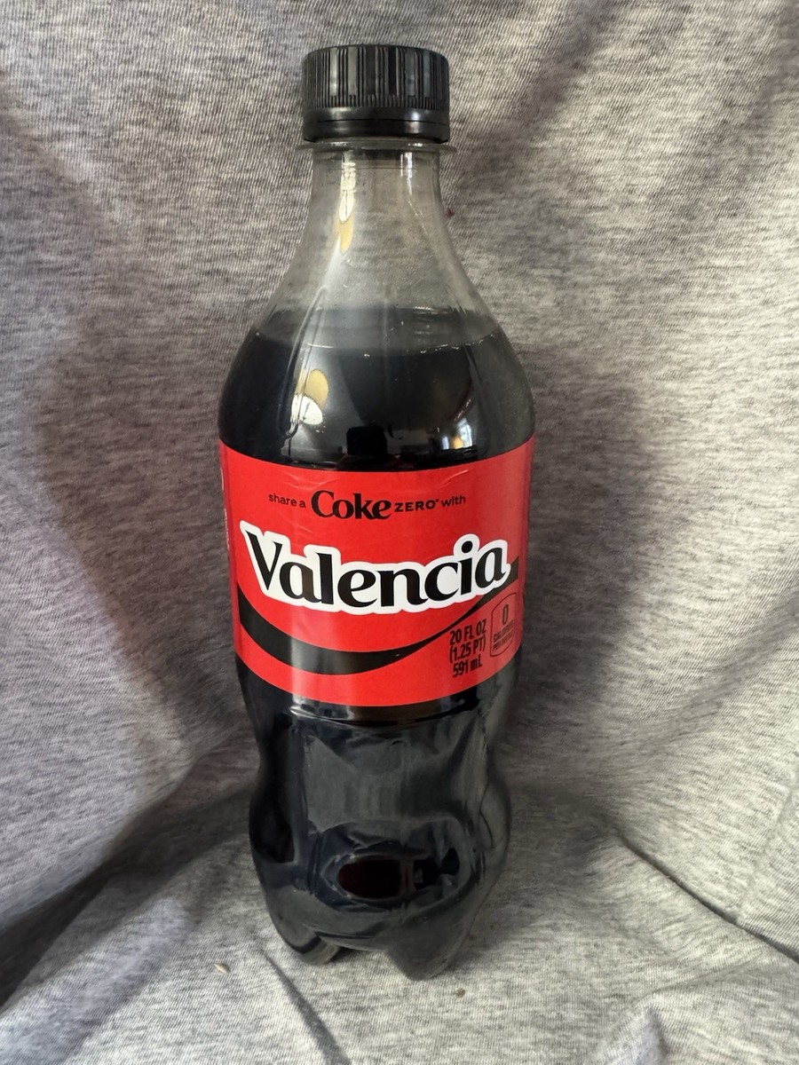 Share a Coke with Valencia 2025 Personalized Gift Coca~Cola Bottle