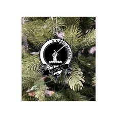 Guthrie Family Crest Christmas Ornament Laser Engraved Scottish Clan Gift