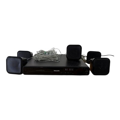 Philips HTS3371D Home Theater System 5 Speakers Tested W/Remote