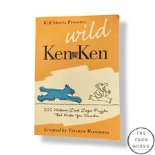 Will Shortz Presents Wild KenKen - FIRST EDITION - 1st PRINT PB - 2009