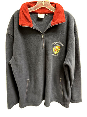 Varsity Shop Corpus Christi College Oxford 1/4 Zip Pullover Fleece Blue Size XL