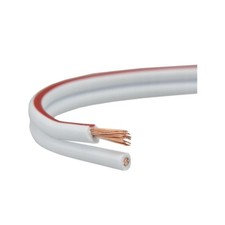 SMYp 2x1 Lautsprecherkabel weiß CU Kupfer 50...