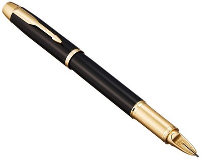PARKER 2073223 5th IM Rack Black GT Fine Point Water-Based Ink Tintenroller