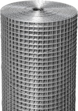 Hardware Cloth 1/4 In. 48In. X 100Ft. Hot-Dip Galvanized after Welding, 23 Gauge