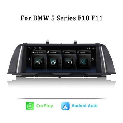 Android Auto für BMW 5 Series F10 F11 2013-2016 NBT 10.25''Bildschirm IPS CarPlay