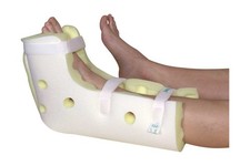 Posey 6145 Premium Heel Guard, One Size Fits All, Foam, Yellow/White Fast Ship