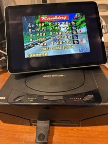 SEGA Saturn Fenrir Lot with Controllers, Games, Memory Card, Pseudo Saturn Kai