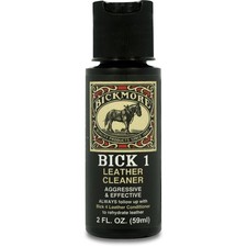 Bick 1 Leather Cleaner 2 oz Remove Dirt Oil Sweat Salt Water Stains All