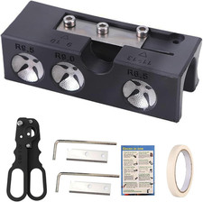 11-In-1 Aluminum Pool Cue Tip Shaper - Pool Cue Tip Tool, Cue Repair Kit, Pool C