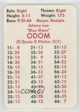 1974 APBA Baseball 1973 Season Blue Moon Odom fm0