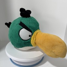 Angry Birds Hal Toucan 2011 Green Large Stuffed Plush 19  Commonwealth Closed Bk