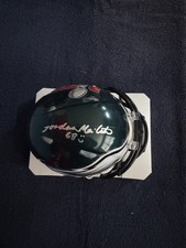 Jordan Mailata SIGNED AUTOGRAPHED Philadelphia Eagles Mini Helmet Super Bowl 59