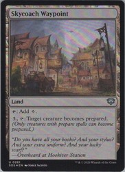 Skycoach Waypoint 261 Secrets of Strixhaven Foil