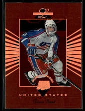1994-95 Leaf Limited World Juniors - U.S.A. Deron Quint Rookie /5000 USA #10
