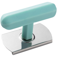 Can Opener with Stainless Steel Construction and Non-Slip Handle for Safety