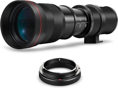 420-800mm Zoom Wildlife Lens for All Sony E-Mount Cameras Alpha a7 A6500 Series
