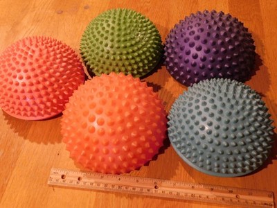 S5 Gaiam Core Balance 5 Cushions Pods Pads Trainers Exercise Strength Wobble
