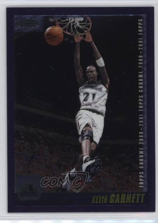 2000-01 Topps Chrome Kevin Garnett #16 HOF