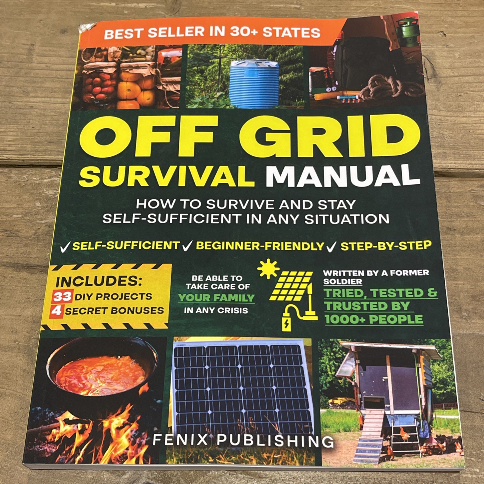Off Grid Survival Book: Diy Survival Project Book - No Grid Survival Guide