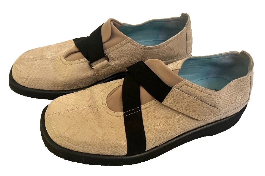 De Francia: RABOTÍN "Lena" en tono hueso/beige, talla 38 (7,5) Foto 3 de 4