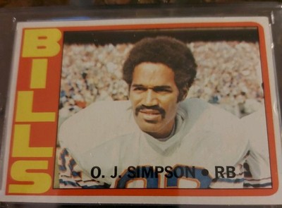 1972 Topps - O.J. Simpson #160