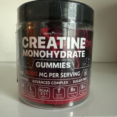 Creatine Monohydrate Gummies Raspberry&Blackberry Advanced Complex Exp 11/27