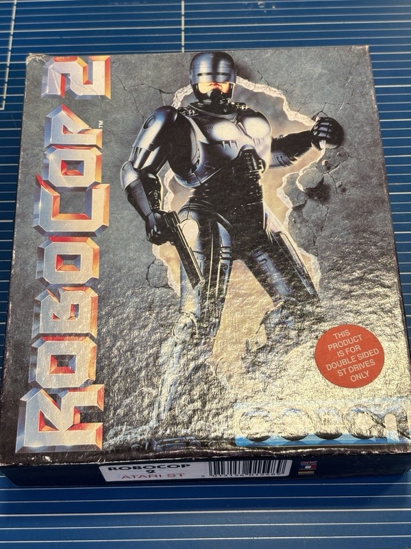 Robocop 2 (Ocean Software) - Atari Game (1990) WITH MANUAL