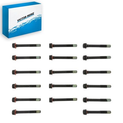 Victor Reinz Engine Cylinder Head Bolt Set For 1995-1999 Chevrolet Tahoe 6.5L V8