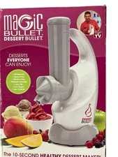 Magic Bullet Dessert Bullet 10 Second Healthy Dessert Maker For Frozen Fruit