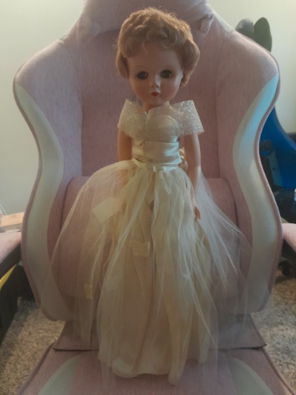 vintage bride dolls 1950's 1960s