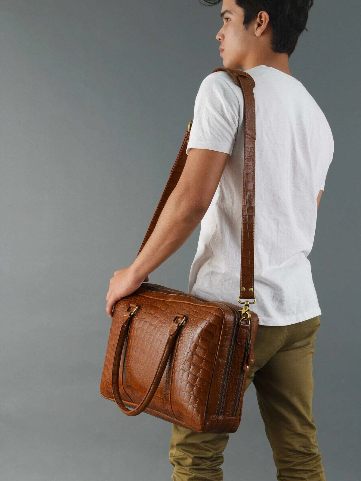 Easton Laptop Briefcase - Thumbnail 5