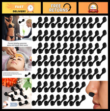 100 Disposable Nose Filters - 100 Pack Nose Plug Sponge for Tanning  Dust Prote
