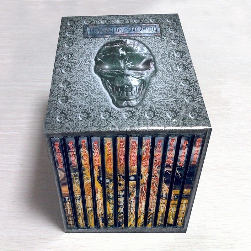 Iron Maiden Box Set including 12 Album Collection 15 Discs for Fans