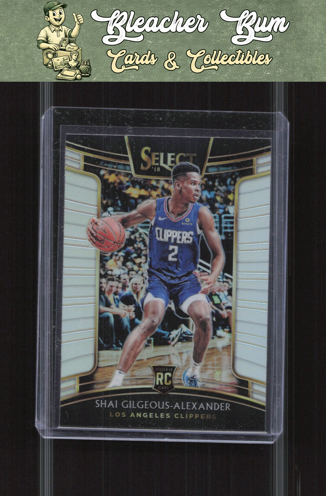 2018-19 Panini Select 7 Shai Gilgeous-Alexander Silver Prizms Rookie