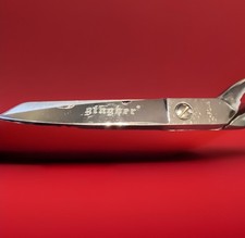Gingher Vintage 8" Chrome Scissors for Dressmaking and Tailoring Made in Brasil