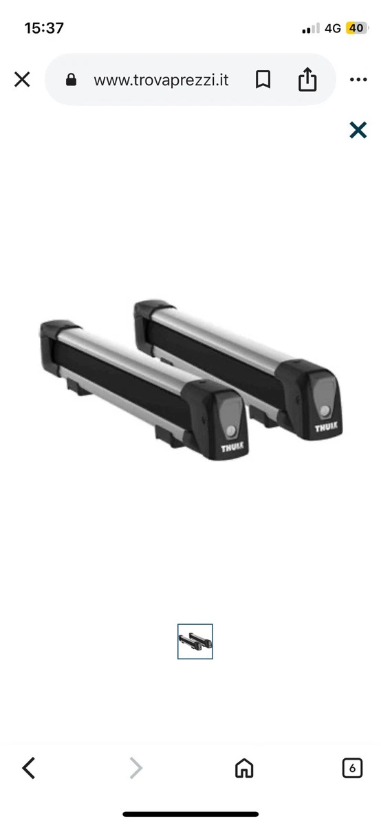 Thule TH33007 Dado In Carbonio - Resistente E Versatile Per Outdoor E Vita Quotidiana, Taglia Unica - 2