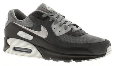 Nike Herren Sneaker Air Max 90 Schnürer Rauchgrau UK Größe