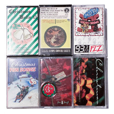 Christmas Cassette Tape Lot   Holiday Songs, Choir, Classics   6 Tapes Tested