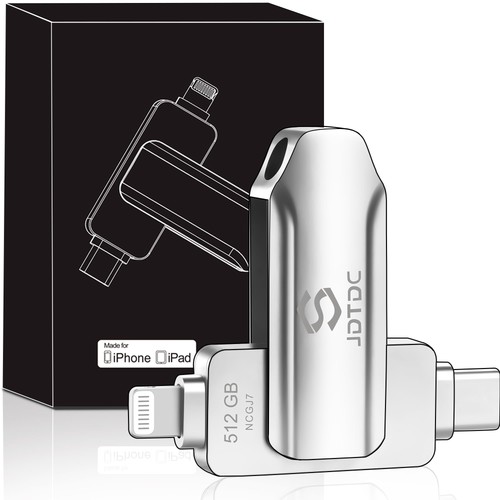 Apple MFi Certified iPhone USB Memory Flash Drive iPhone Memory iPhone Backup iP - 第 1/9 張圖片