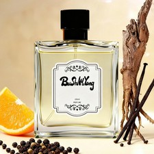 Men's Spicy Woody Cologne 100ml - Long Lasting Citrus Aromatic Fragrance